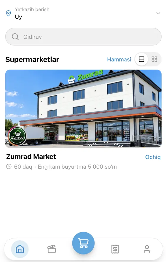 Savatim bosh sahifasi: yetkazib berish manzili, qidiruv va Gulistondagi supermarketlar ro‘yxati